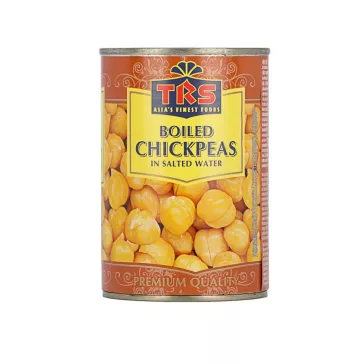 TRS előfőzött csicseriborsó konzerv, 400 g