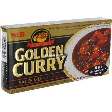 Japán stílusú Golden Curry erősen csípős, 220g