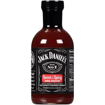 Jack Daniel's édes és csípős BBQ szósz, 473 ml