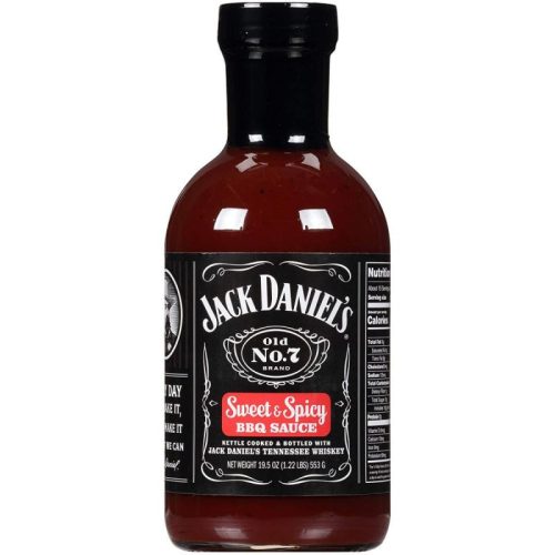 Jack Daniels édes és csípős BBQ szósz, 473ml