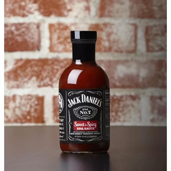 Jack Daniel's édes és csípős BBQ szósz, 473 ml