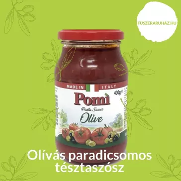 Olívás paradicsomos tésztaszósz
