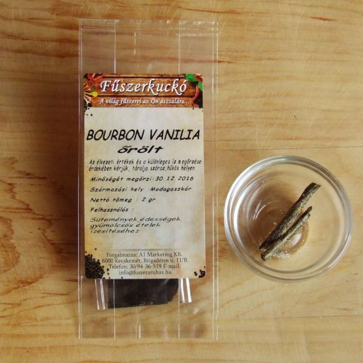 Bourbon vanília őrölt
