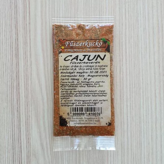 Cajun fűszerkeverék