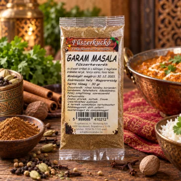 Garam masala fűszerkeverék az indiai ételekhez