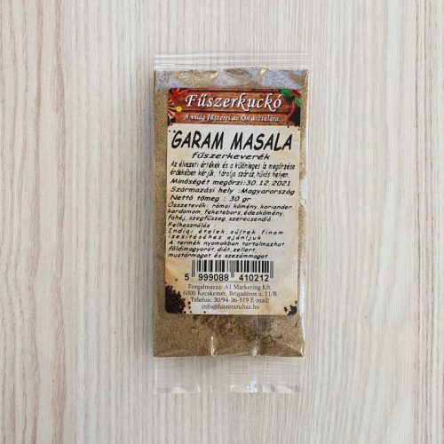 Garam masala fűszerkeverék az indiai ételekhez