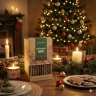   Karácsonyi Mix fűszercsomag 8 féle fűszerkeverékkel - a  karácsonyi konyha alapkészlete díszcsomagolásban