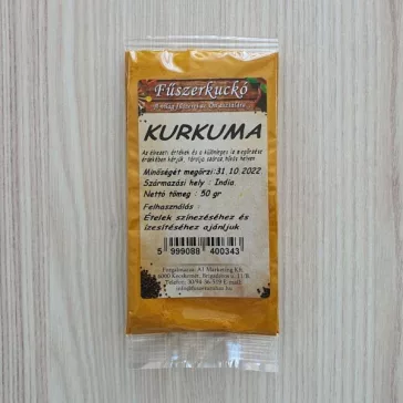 Kurkuma őrölt fűszer