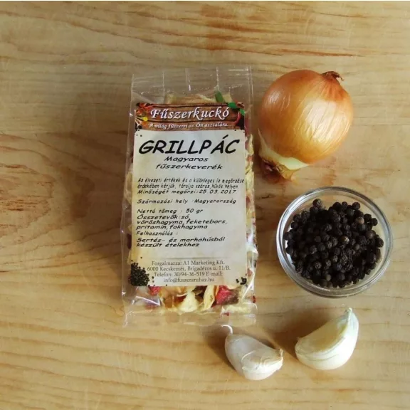 Grillpác fűszerkeverék magyaros ízvilággal