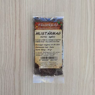 Barna mustármag egész szemek