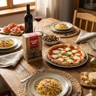   Olasz Mix fűszercsomag 8 féle fűszerkeverékkel - az olasz konyha alapkészlete díszcsomagolásban,  240g