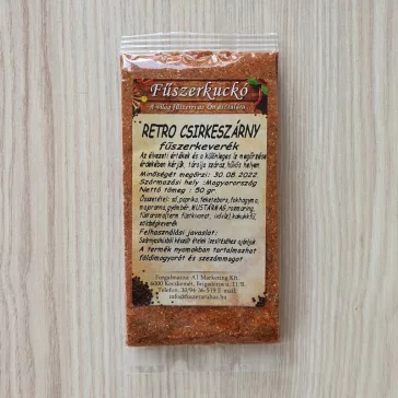 Retro csirkeszárny fűszerkeverék