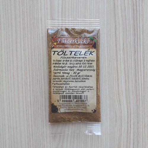 Töltelék fűszerkeverék