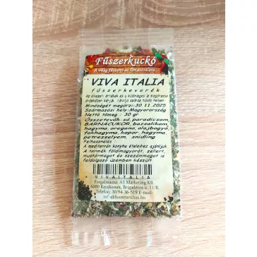 Viva Italia olasz fűszerkeverék, 30 g – Fűszerkuckó