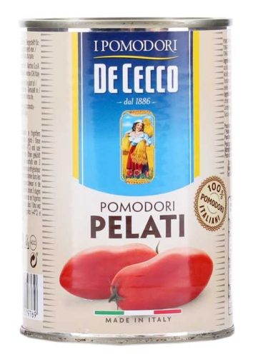 Hámozott paradicsom