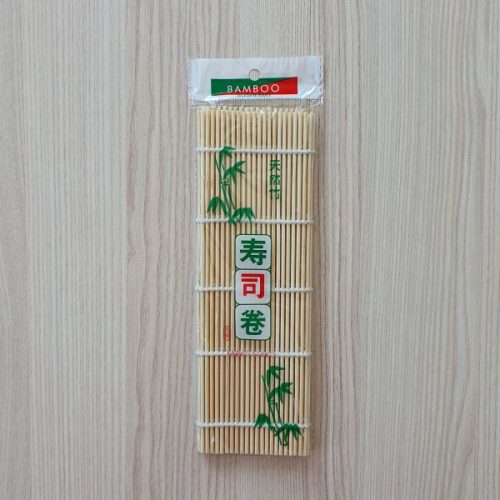 Sushi tekerő bambuszgyékény 21 x 24 cm-es méretben