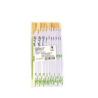   Bambusz evőpálcika páronként külön csomagolva, eldobható, 20 pár