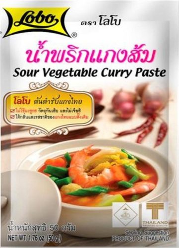 Yellow thai curry paszta