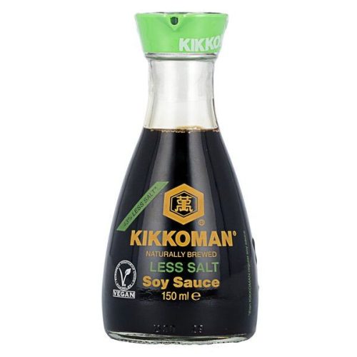 Szójaszósz csökkentett sótartalommal a Kikkoman-tól, 150 ml