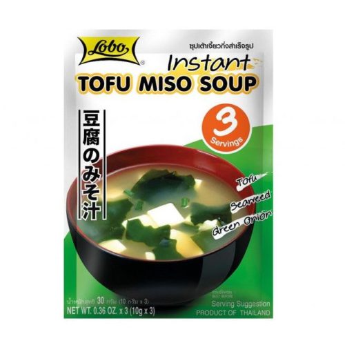 Tofu miso levespor, 3 adagos