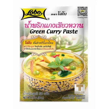Zöld curry paszta