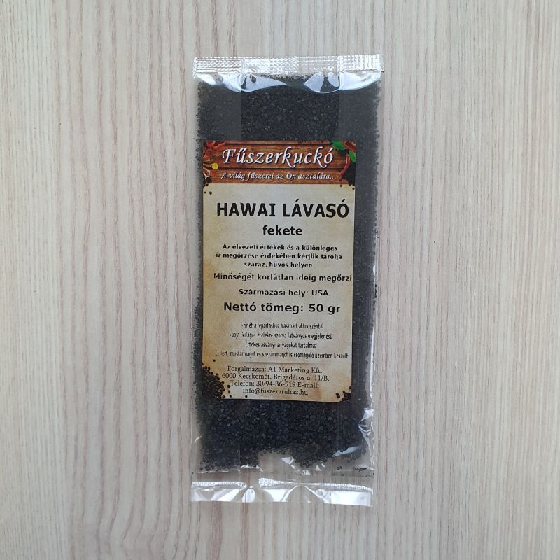 Hawai fekete lávasó, 50 g Hawai fekete lávasó, 50 g