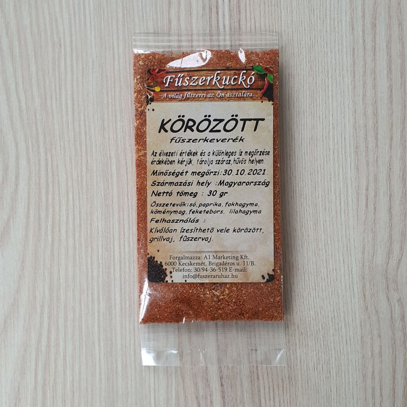 Körözött fűszerkeverék, 30 g Körözött fűszerkeverék, 30 g