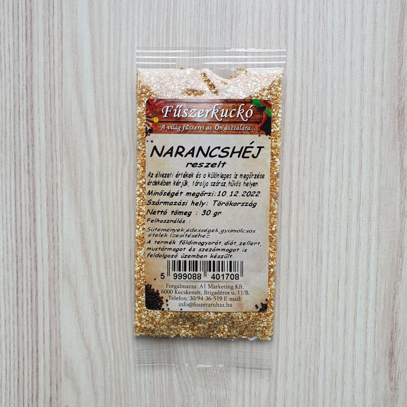 Narancshéj reszelt 30 g Narancshéj reszelt 30 g