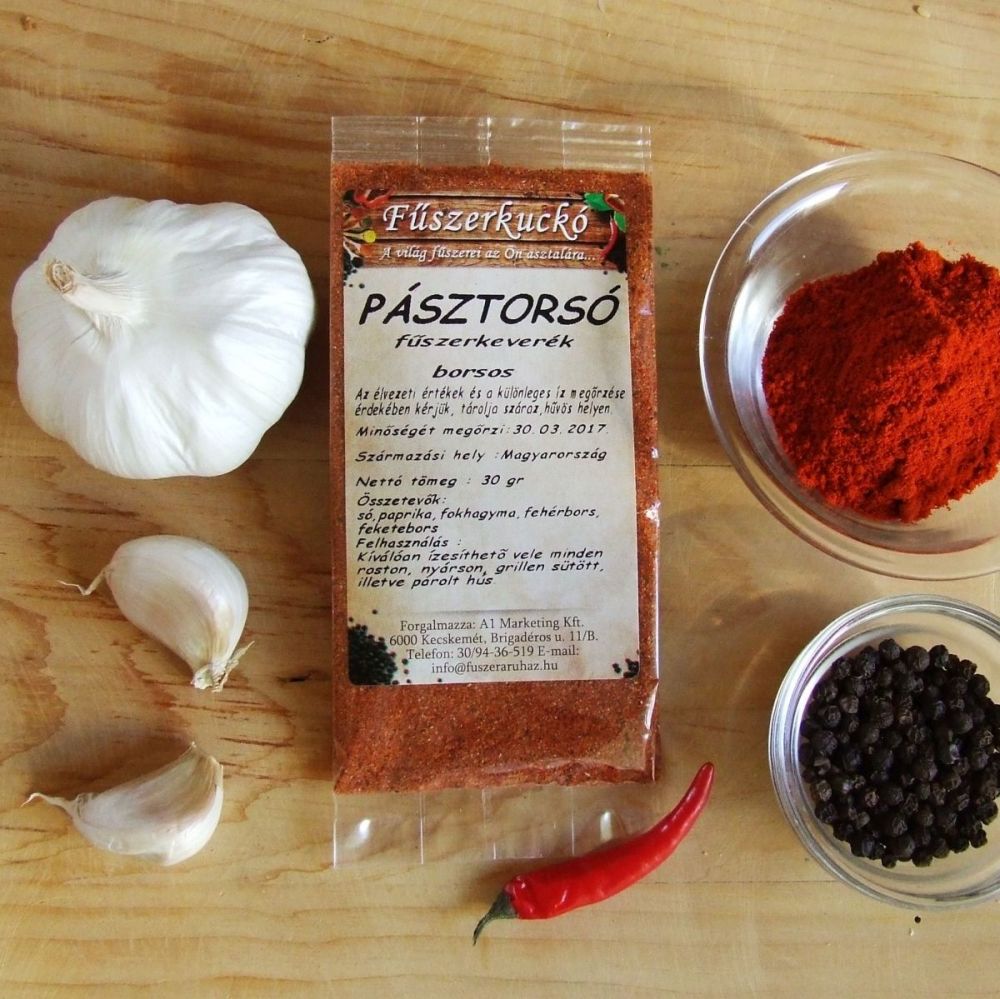 Pásztorsó borsos fűszerkeverék, 30 g Pásztorsó borsos fűszerkeverék, 30 g