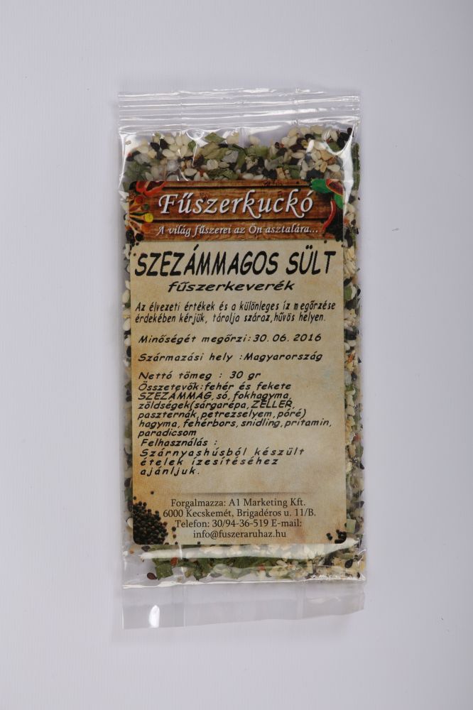 Szezámmagos sült fűszerkeverék, 30 g Szezámmagos sült fűszerkeverék, 30 g