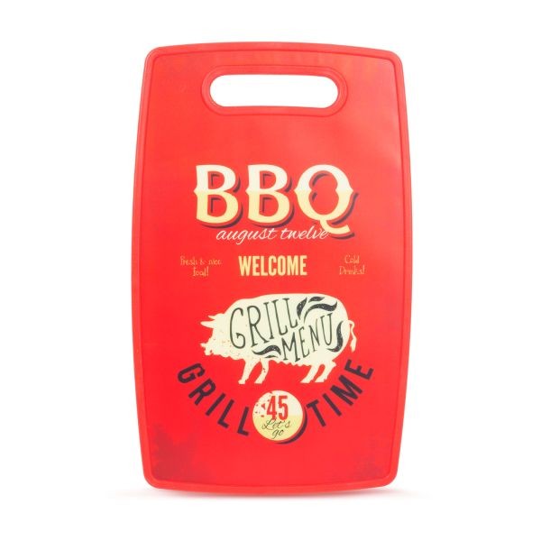 Vágódeszka ellenálló kivitelben, BBQ mintával Vágódeszka ellenálló kivitelben, BBQ mintával