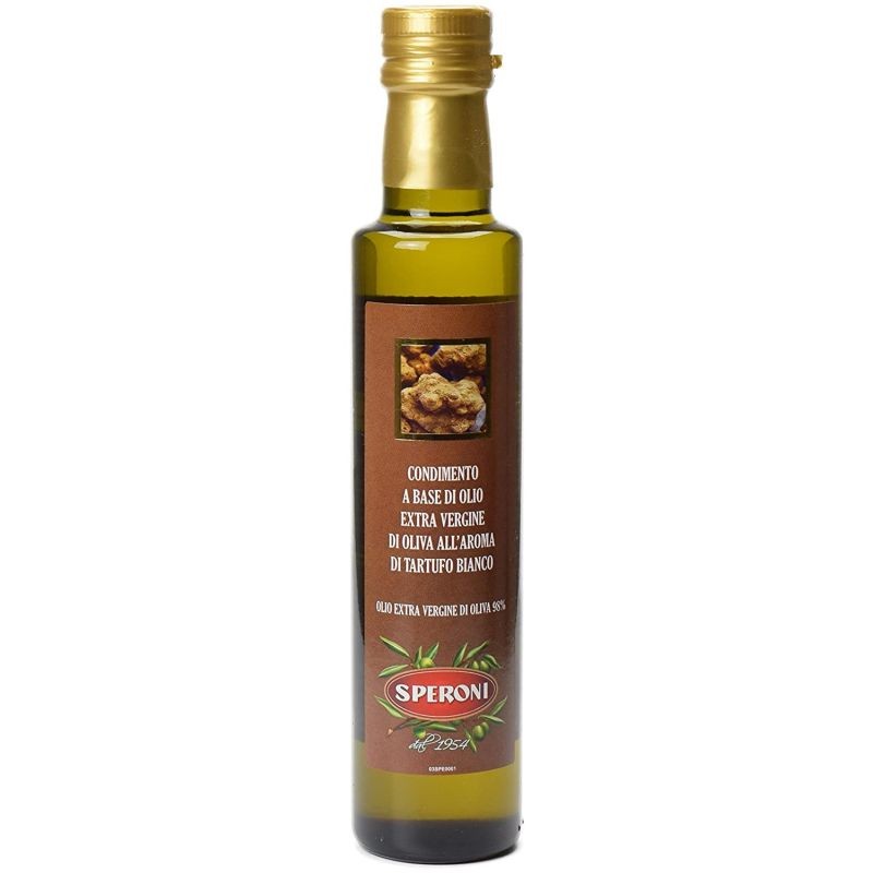 Fehér Szarvasgombás ízesítésű extra szűz olivaolaj, 250 ml Fehér Szarvasgombás ízesítésű extra szűz olivaolaj, 250 ml