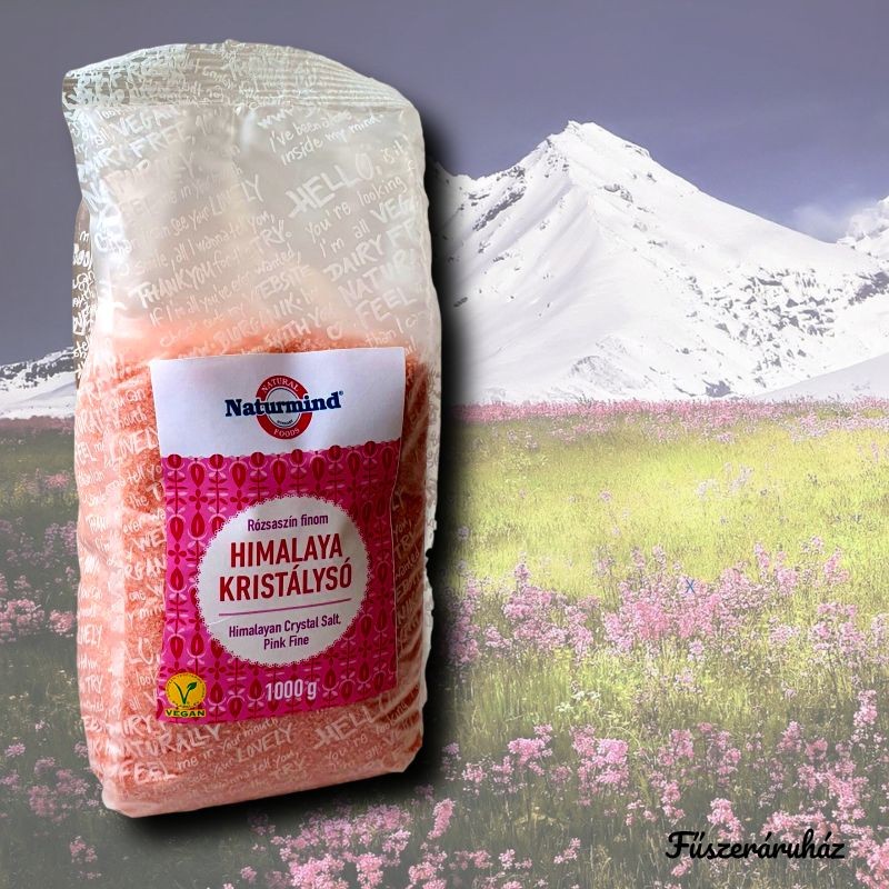 Himalaya kristálysó rózsaszín finomszemcsés 1 kg Himalaya kristálysó rózsaszín finomszemcsés 1 kg